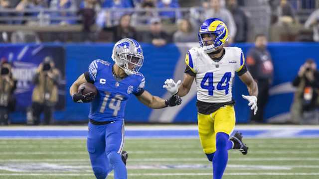 Detroit Lions wide receiver Amon-Ra St. Brown.